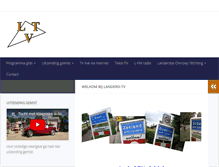 Tablet Screenshot of landerd-tv.nl